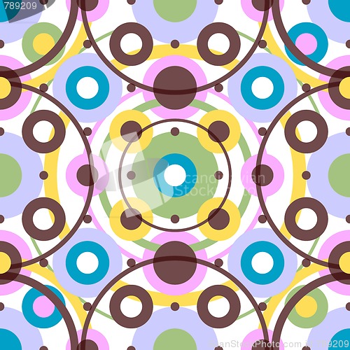 Image of Abstract seamless white pattern