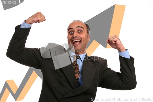 Image of happy businessman