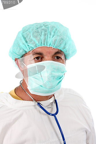 Image of portrait of doctor, healthcare photo