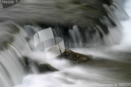 Image of Flowing water the river in Portugal