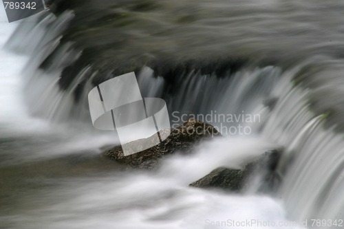 Image of Flowing water the river in Portugal