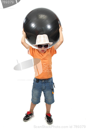 Image of Boy with ball