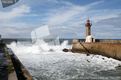 Image of Lighthouse, Foz do Douro, Portugal