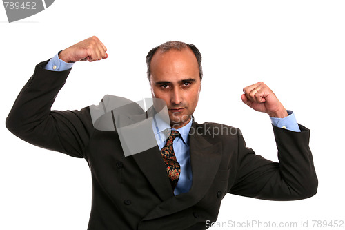 Image of happy businessman