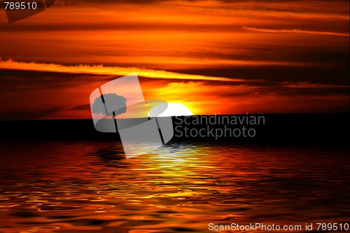Image of beautiful Alentejo Sunset