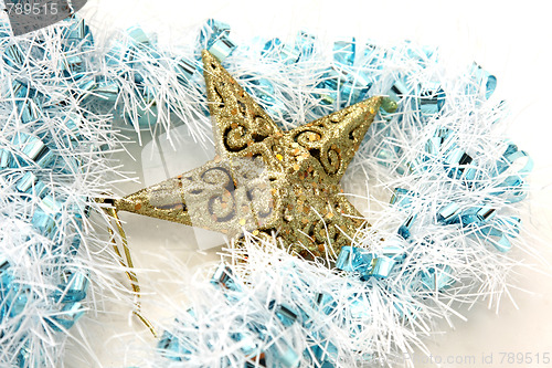 Image of beautiful christmas decoration, decoration photo