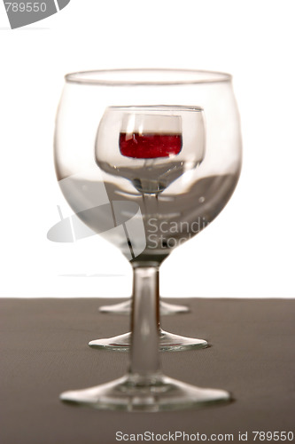 Image of glass of red wine