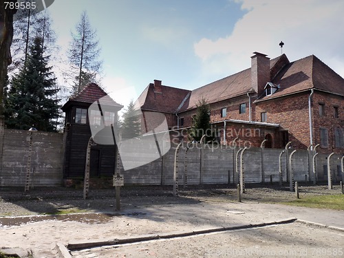 Image of Auschwitz camp, Poland