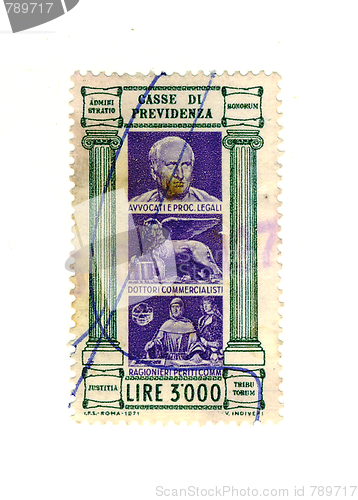 Image of italian stamp