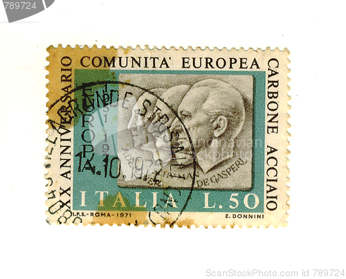 Image of italian stamp