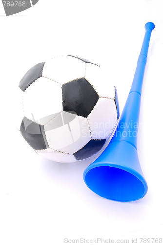 Image of Football and Vuvuzela