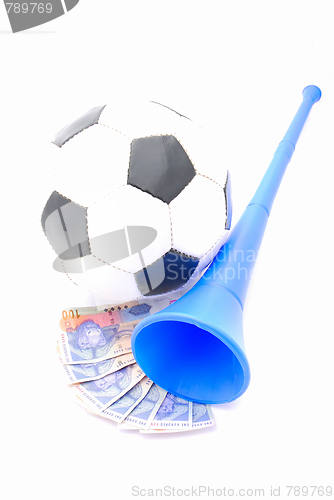 Image of Football, South African Rands, Vuvuzela