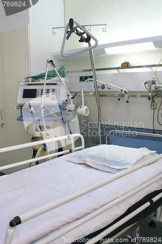 Image of cardiology clinical room