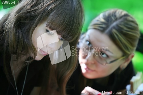 Image of two businesswoman