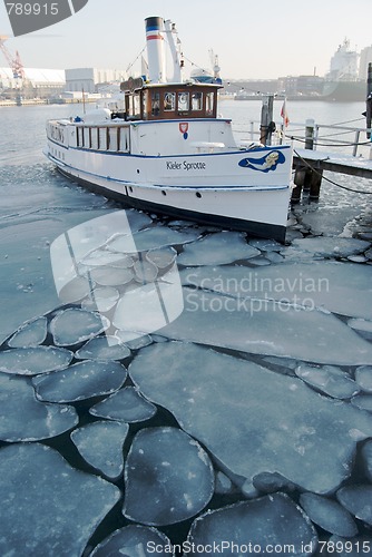 Image of Wintertime in Kiel harbour