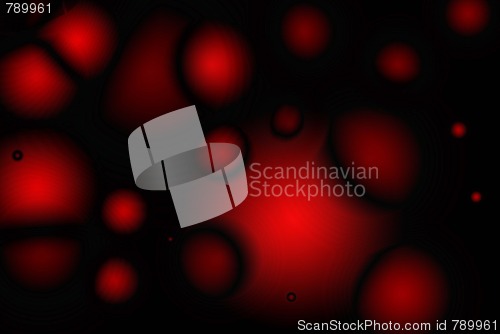 Image of Red circles backgrounds