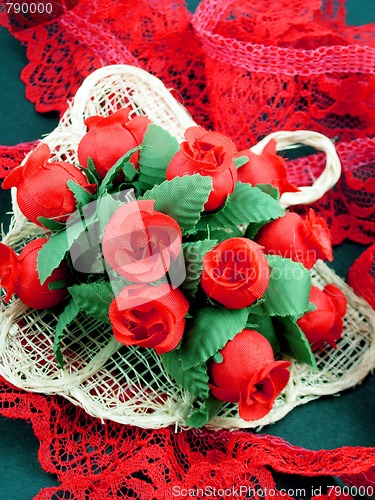 Image of Roses and lace