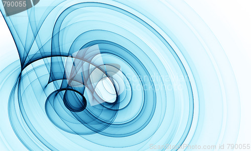 Image of blue abstract background