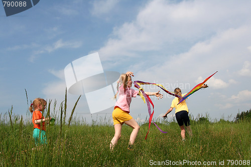 Image of Flying kite