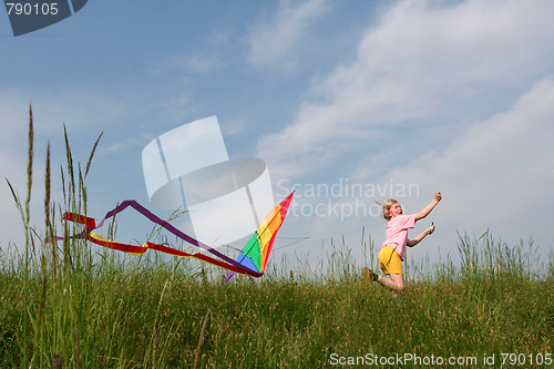 Image of Flying kite