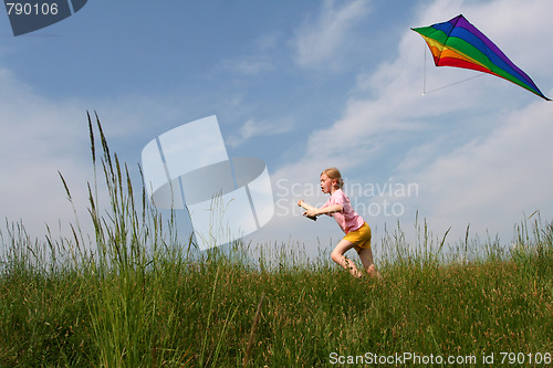 Image of Flying kite