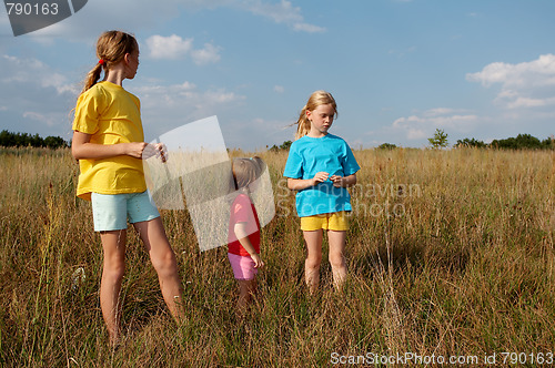 Image of Children on a meadow