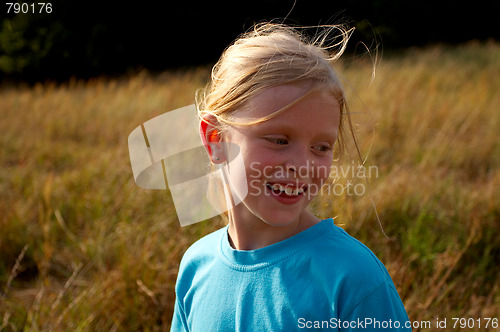 Image of Girl on a meadow