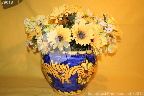 Image of Pot with flowers