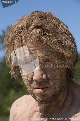 Image of wild man portrait