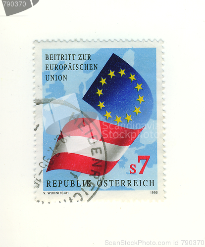 Image of austrian stamp