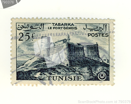 Image of tunisian stamp