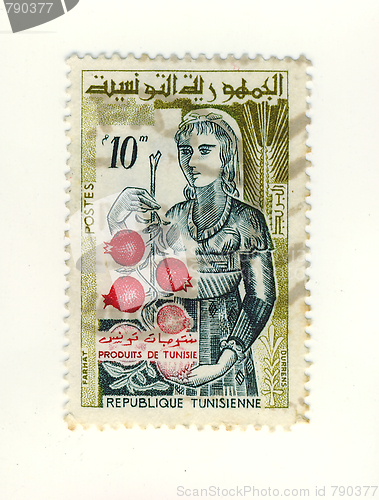 Image of tunisian stamp