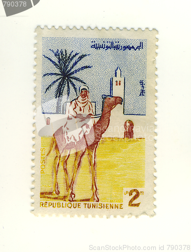 Image of tunisian stamp