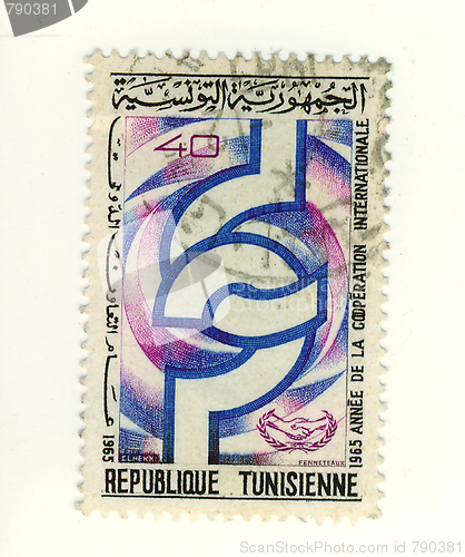 Image of tunisian stamp