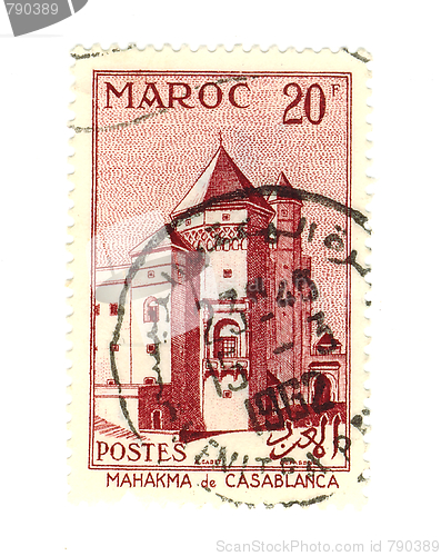 Image of morocan stamp