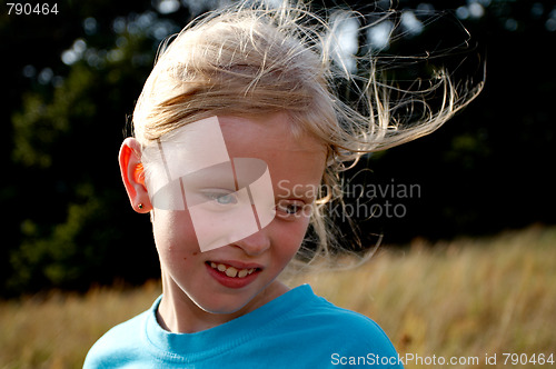 Image of Girl on a meadow