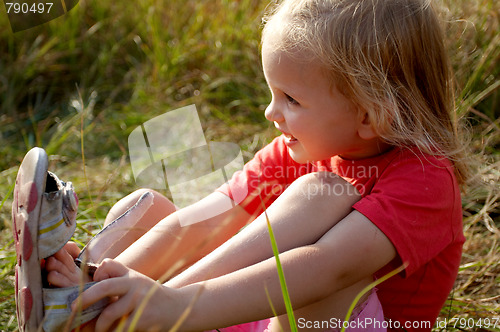 Image of Giel on a meadow