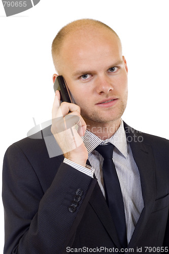 Image of Businessman on Phone