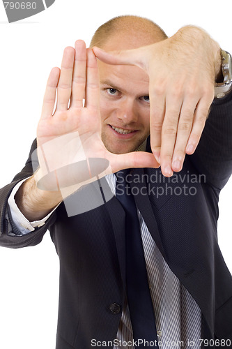 Image of  making a hand frame