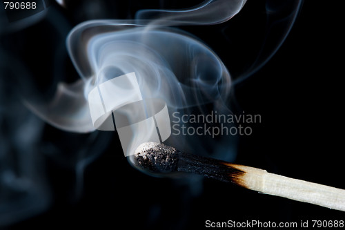 Image of Smoldering match 