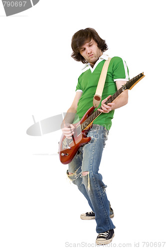 Image of Rockstar with a guitar