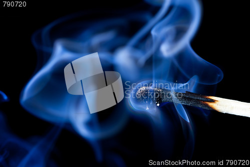 Image of Smoldering match 