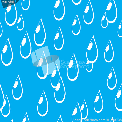 Image of Abstract rain background. Seamless.