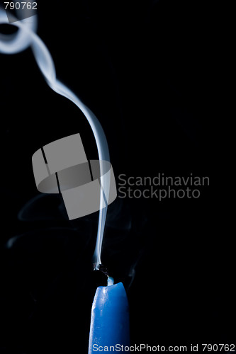 Image of Smoldering candle 