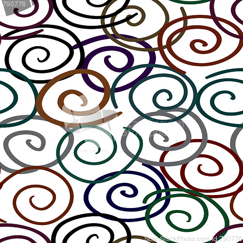 Image of Abstract twist-line background. Seamless.