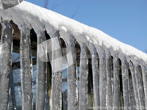 Image of winter icicles