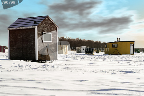 Image of Ice Fishing Shed