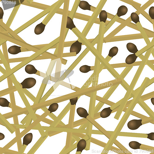 Image of Abstract match background.