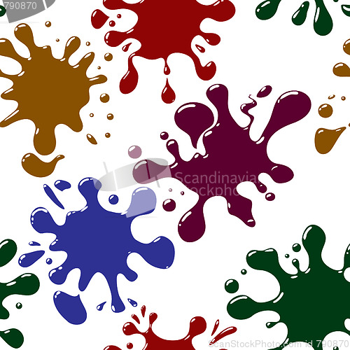 Image of Abstract splash background. Seamless.