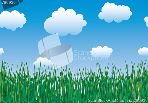 Image of Horizontal seamless border.